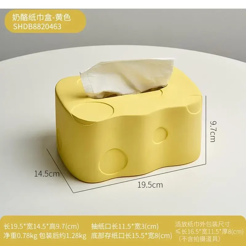 

Table Tissue Resin Desktop Decoration Office Box Coffee Room Living Creative Cute Drawing Cartoon