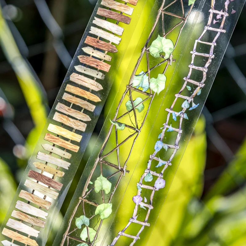 25mm * 2m PET 가든 트레일 테이프 수제 DIY 스크랩북 장식 앨범 콜라주 선물 장식 테이프