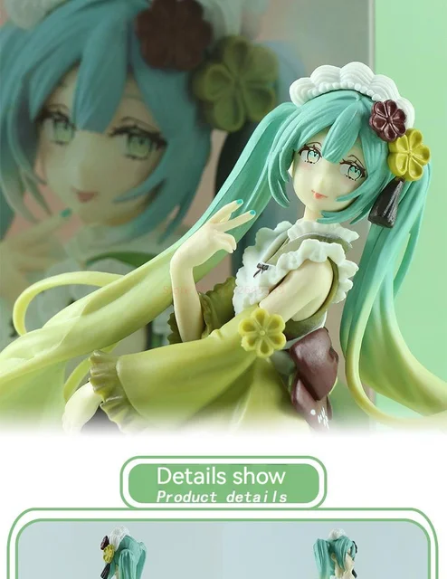 Hatsune-Figurines d'anime en PVC, Statue de fille Kawaii, Matcha, Butter,  Décoration à collectionner, Jouets cadeaux, 21cm - AliExpress