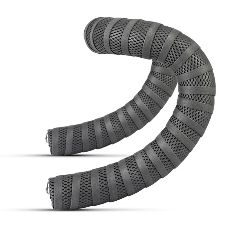 PROMEND Road Bike Handlebar Tape Mesh Design Cycling Steering Wheel Anti-slip Shock Absorption Bicycle Handle Grip Wrap Straps