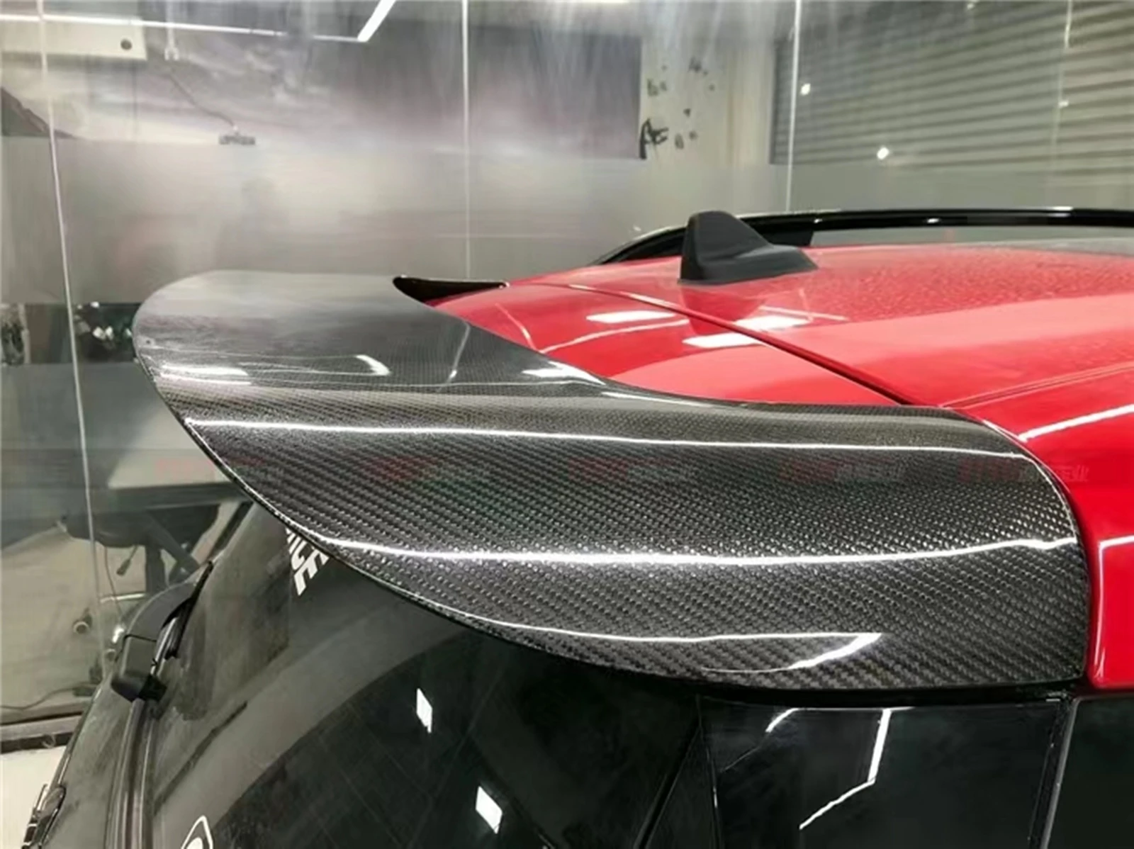 Kohle faser Spoiler für BMW Mini Cooper s ein Lands mann f60 Auto