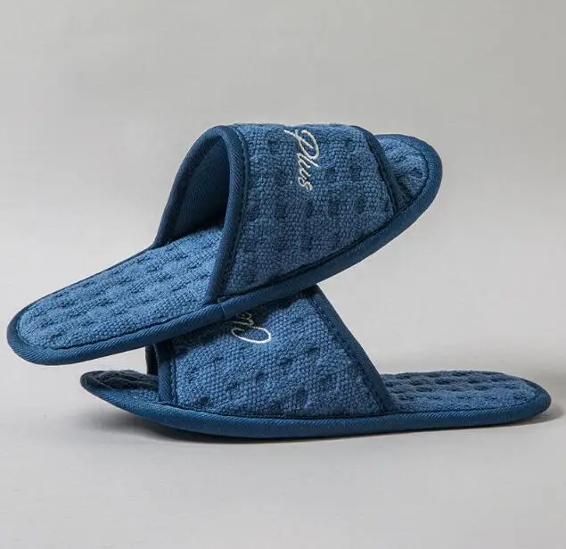 Cotton Soft Sole Silent Slippers Exposed Toes Neutral Comfortable   Minimalist Slippers indoor zapatos mujer home cotton shoes — view 5