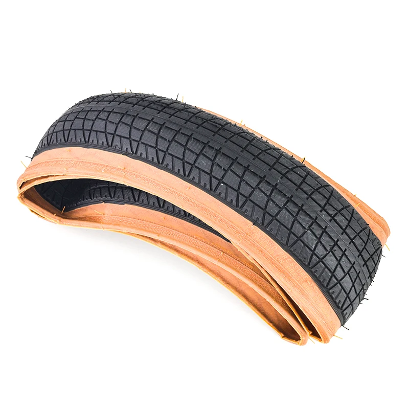 INNOVA 20x2.0 50 406 Bicycle Tire Big Apple 20inch Retro Brown Edge Folding Bike Tire for P8