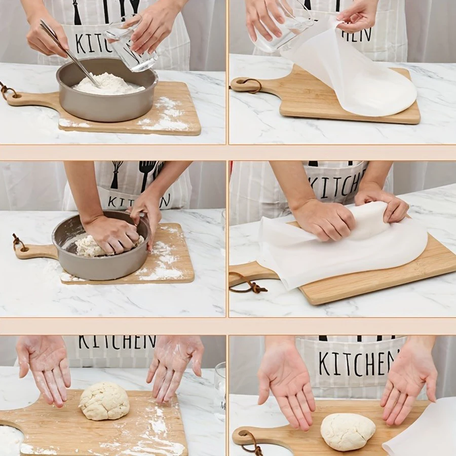 1PC Kitchen Silicone Kneading Bag Dough Stirring Bag DIY Bread Pizza Baked Kitchen Tool Suitable for Making Pizza,dough kneading bag