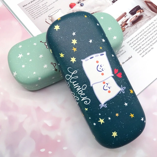 1Pc Cute Cartoon Fruit Eyeglasses Case Myopia Glasses Case Glasses Case  Storage Box Sunglasses Storage Box Eyewear Accessories