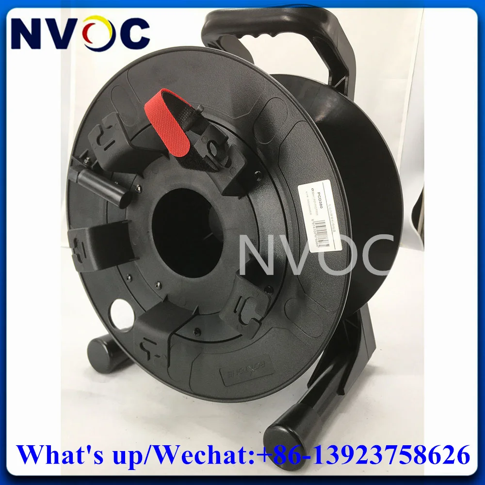 Portable Telecom Outdoor Military Retractable Tactical Fiber Optic Cable  Empty Handle Wire Reel/Winding Drum/Roll/Tray