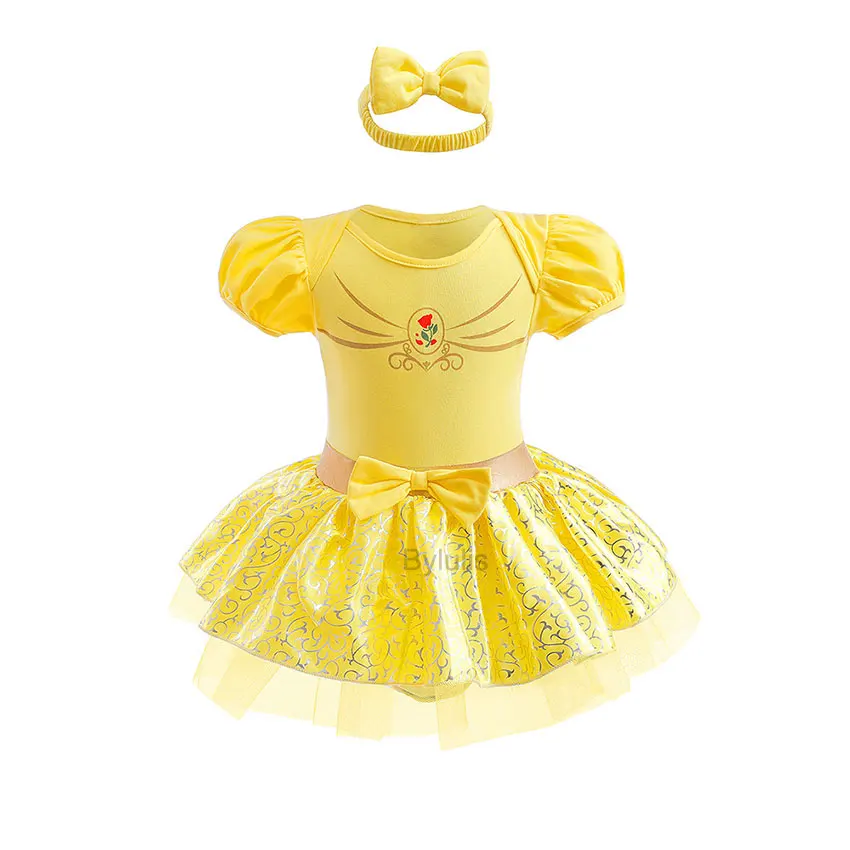Cosplay Costume Animal Tutu Skirt Outfit Baby Girls Princess Sofia Outfit Anna Elza Infant Baby Tutu Dress Kids Girls Costume Romper Aurora Belle Clothes Costumes Dress