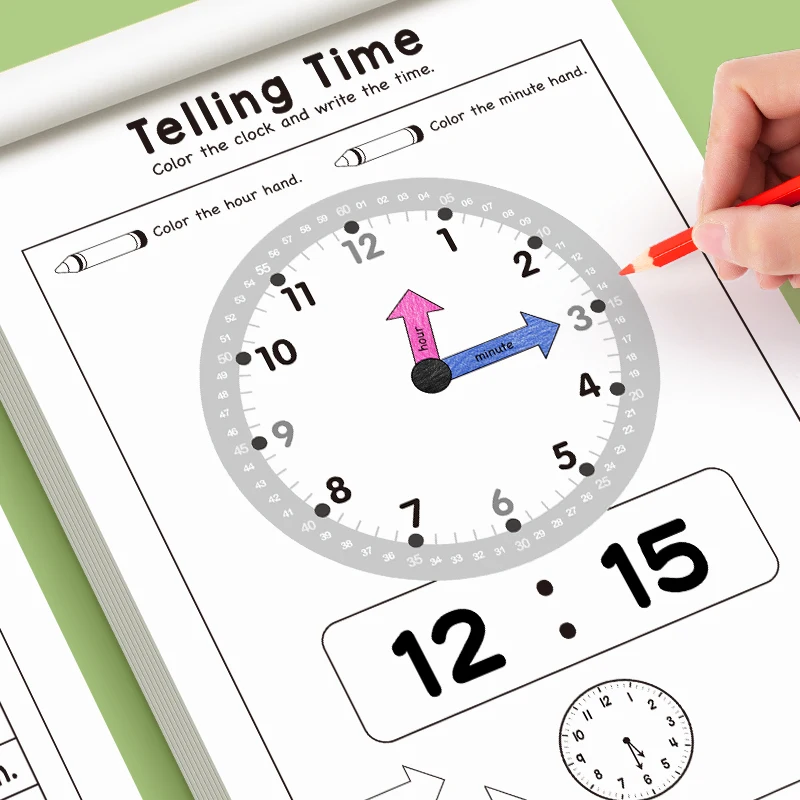 Kids Time Learning Activity Book 5