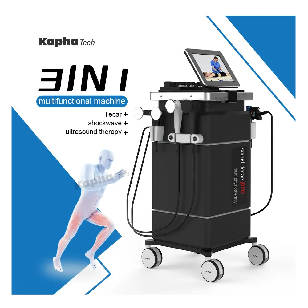 Winkback Tecar Therapy Macchina Per Fisioterapia Ad Ultrasuoni Ad Onde D'Urto Per La Guarigione Dei Tessuti