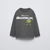 New Style Disney Character Pattern Children Tops Long Sleeved T Shirts Autumn Kids Clothing Round Collar Blouse Bottoming Shirt 2