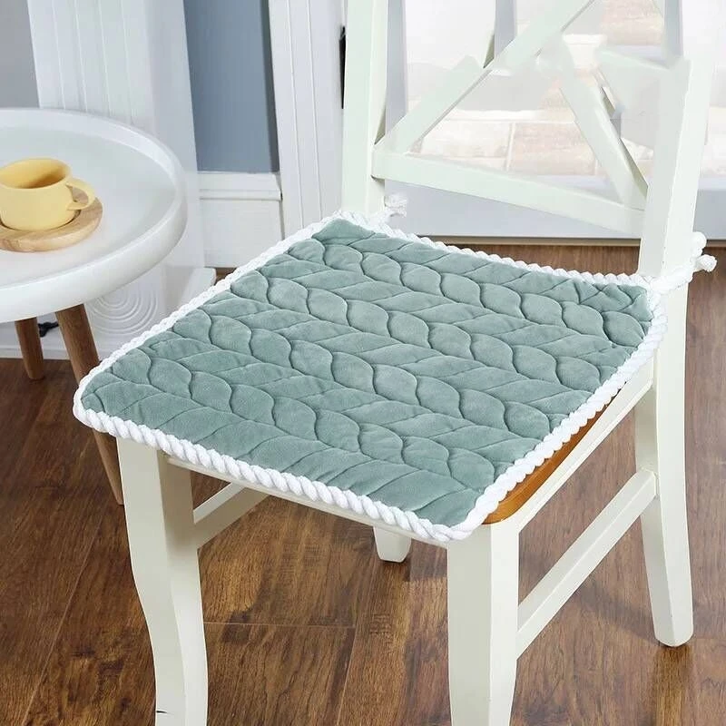 Velvet Cushions Cover Chair Cushion 40x40 Velvet Chair Cover Velvet Seat Cover Cushion