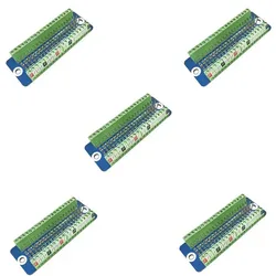 Enhanced GPIO Pin Expansion Board with Labeled Pins (5PCS - Pi - GPIO)