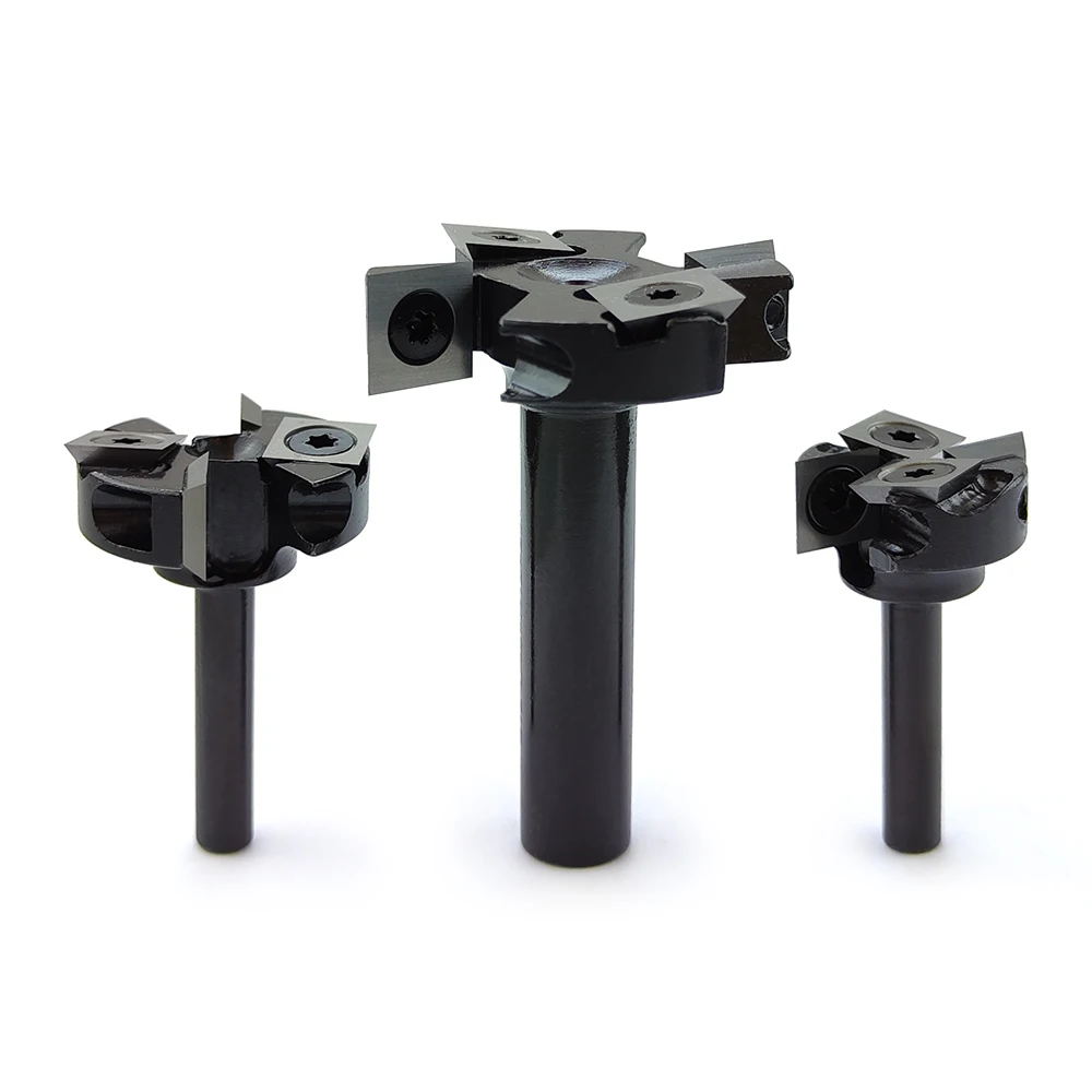 Punte Fresa Legno 8x57mm - Per Router CNC, Spigoli E Scanalature, Acciaio YG6