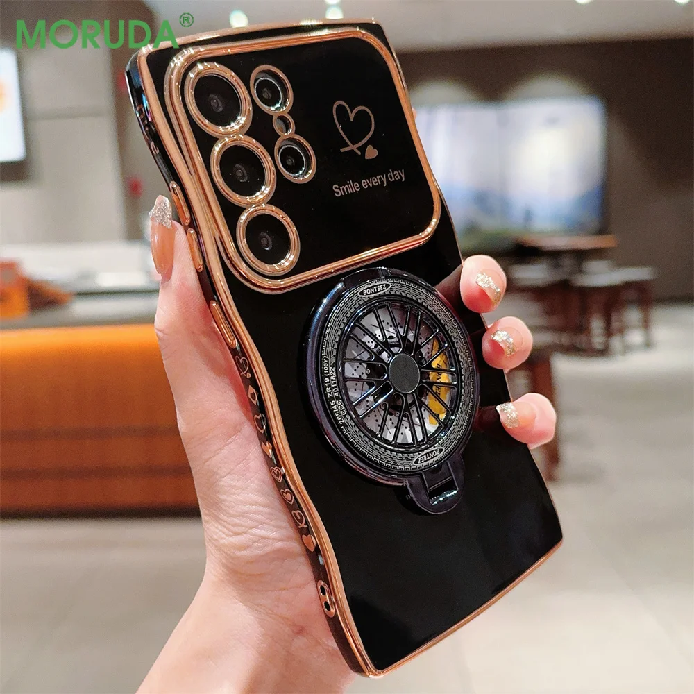 Gyroscope Rotating Bracket Wave Frame Case Cover