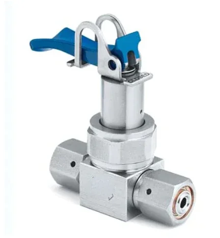 

【 6LVV-DPTFR4-P 】 High Pressure Diaphragm Valve 1/4 in VCR Inner