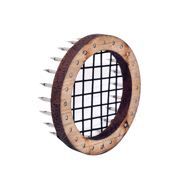2PCS/Set Handmade Push-In Queen Bee Marking Cage Queen Marking Disc Round Push-In Mark Cage Bee beekeeping tools beekeeping accessories
