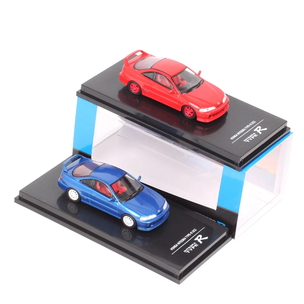 

Hobby 1:64 Scale Mini Honda Integra Type R DC2 Racing Car Model Diecasts & Toy Vehicles Acrylic Box Thumbnails Souvenir