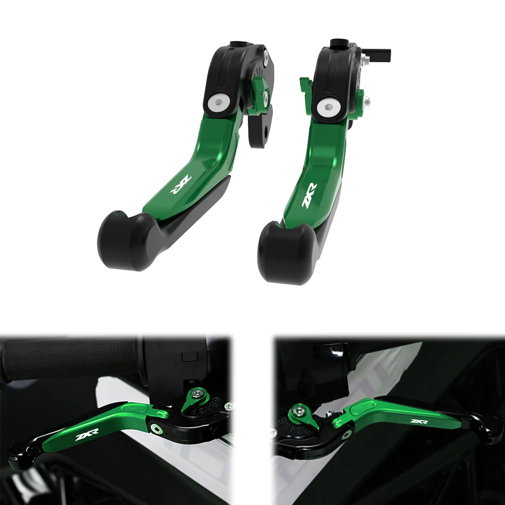 

Motorcycle Brake Clutch Levers For Kawasaki ZRX1100 ZRX1200C/R/S ZX-7R/RR ZX-9R ZXR750 ZZ-R1100 Adjustable Foldable Extendable