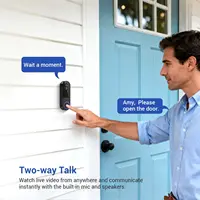 Wireless Wi-Fi Video Doorbell Camera with Night Vision, Two-Way Audio, AI Motion Detection, Cloud Storage - Image 5