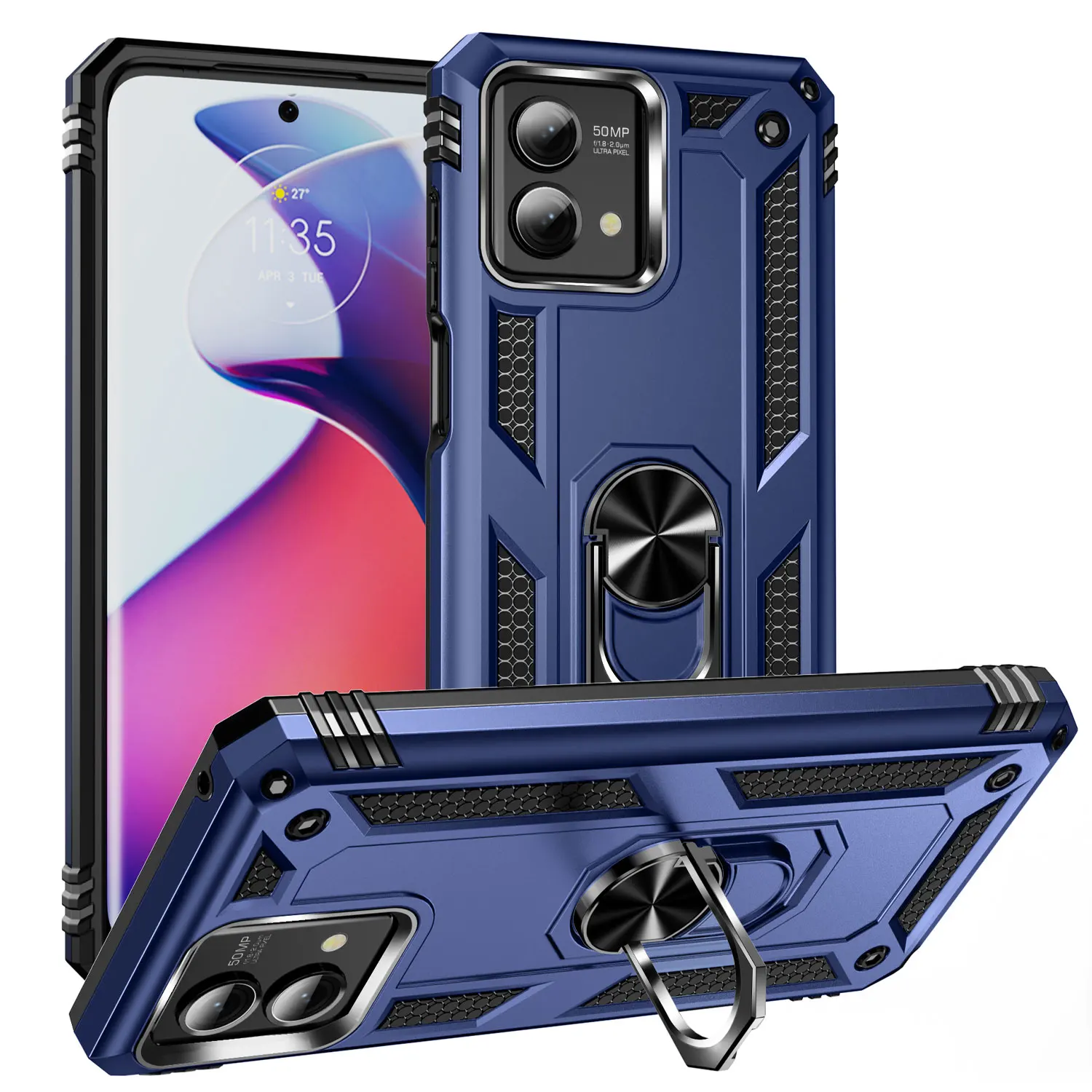 Shockproof Dual Layer Hard Cover Phone Case
