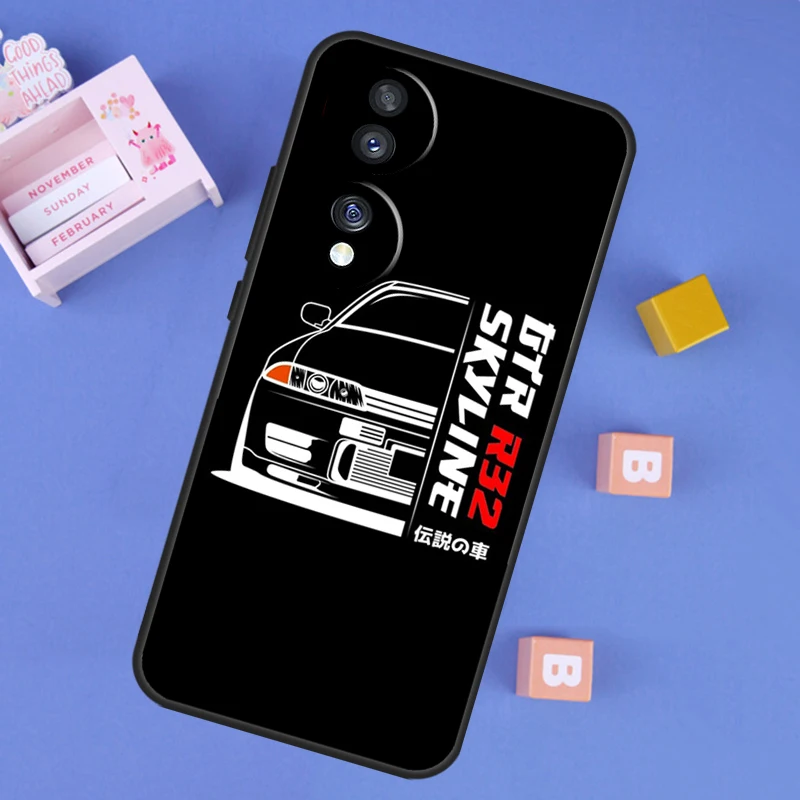 Skyline GTR R32 Theme Phone Case Cover