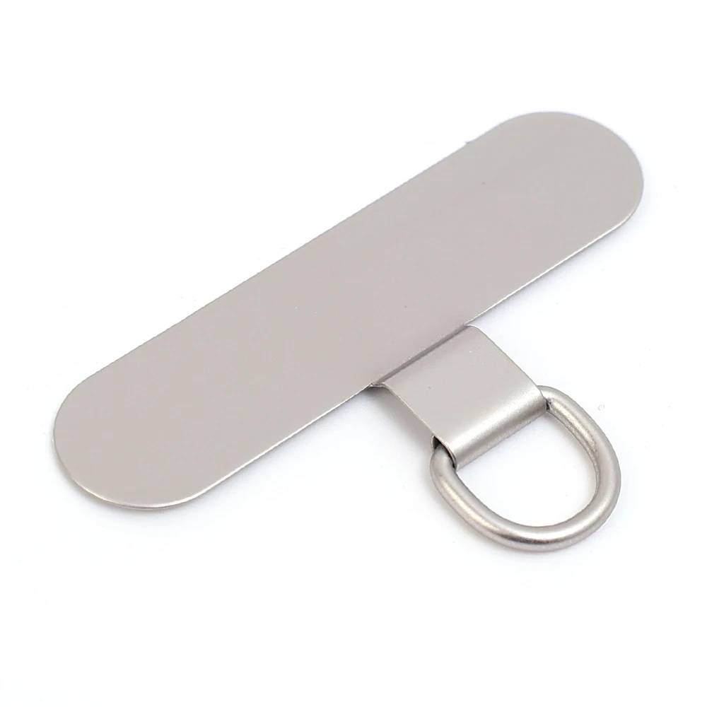 Universal Metal Phone Tether Tab - Ultra-Thin Stainless Steel Replacement Lanyard Straps