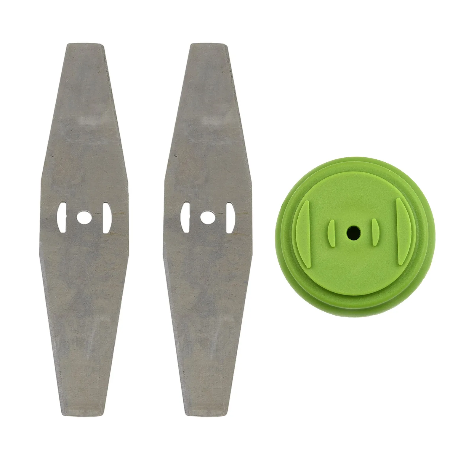 

3PCS Metal Saw Blades Plastic Cover Accessory For Grass Trimmers Power Tools Flat Blade 6-inch 150mm Alloy Blade Green Base