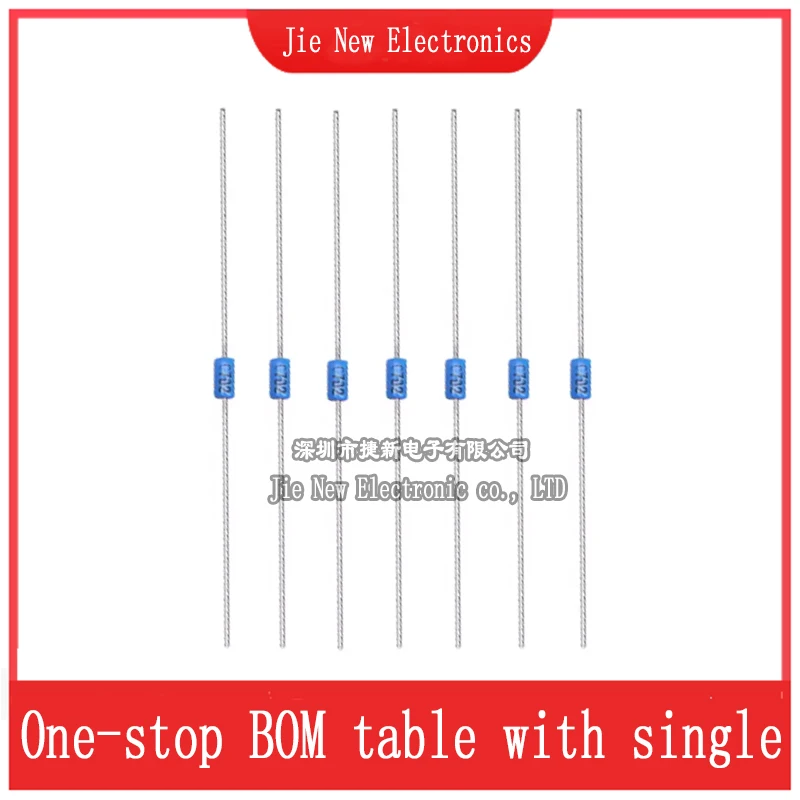 100PCS Blue Diac Trigger Diodes - DO-35 Package