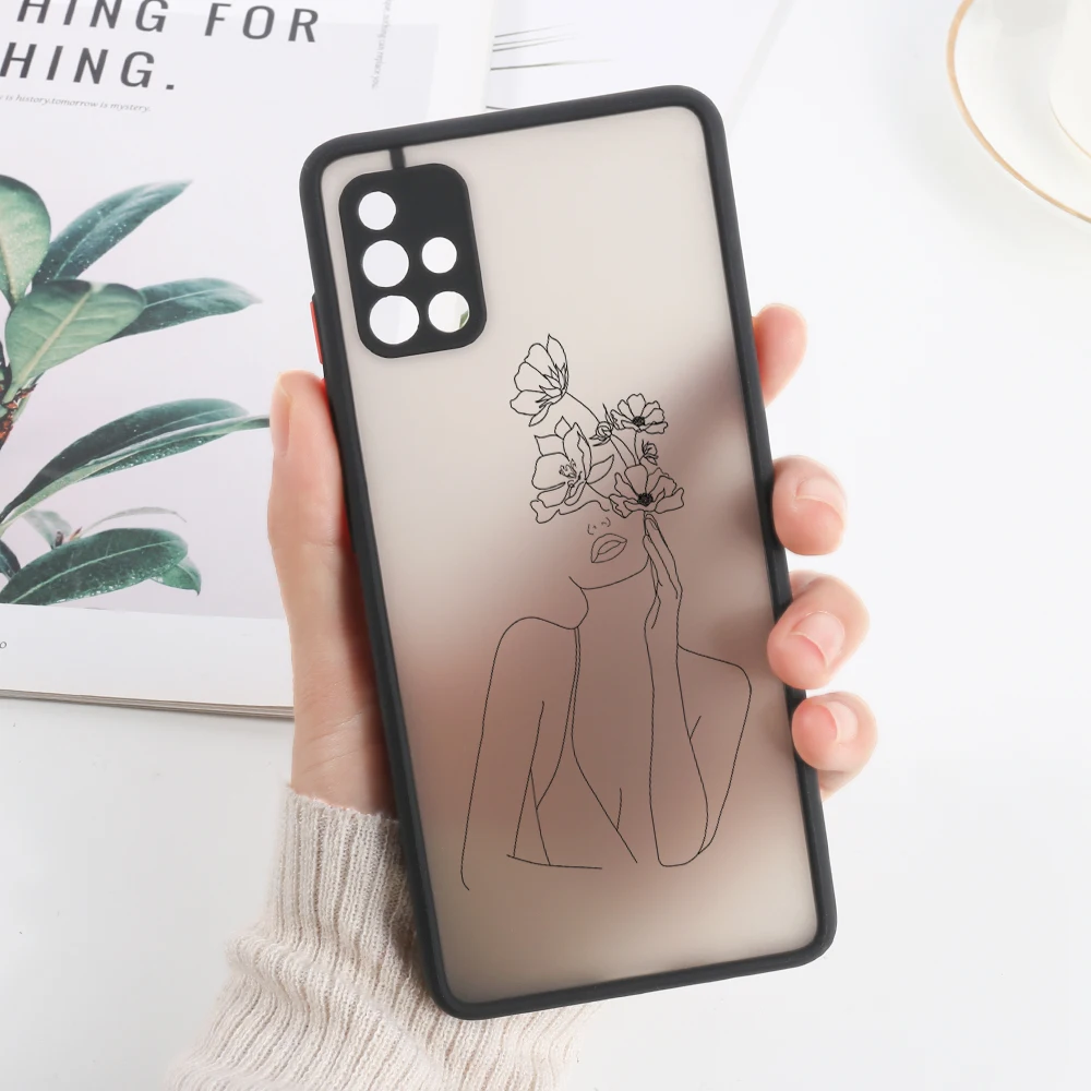 Aesthetic Hard Matte Phone Case with Sleek Design