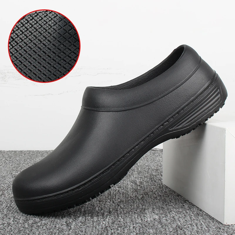 Pour Homme Trou Chaussures Cuisinier Chaussures Unisexe Cuisine Travail  Chaussures Spécialisé Pour Hôtel Cuisine , Waterproof Et Étanche À L'Huile, Mode en ligne