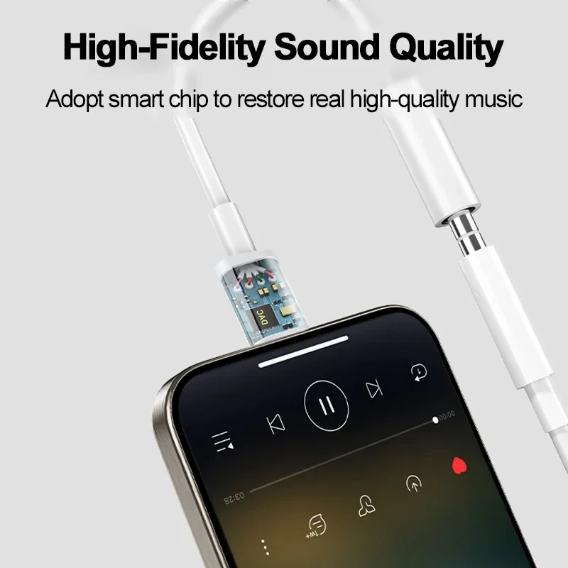 아이폰 11 12 13 14 Pro Max 12Mini SE 2020 XS XR X 8 7 + IOS용 조명 헤드폰 어댑터, 3.5mm 잭 AUX 오디오 케이블