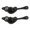 2Pcs Spur Strap with Buckle Protective Equipment for Training Horse Boots Cowboy 3