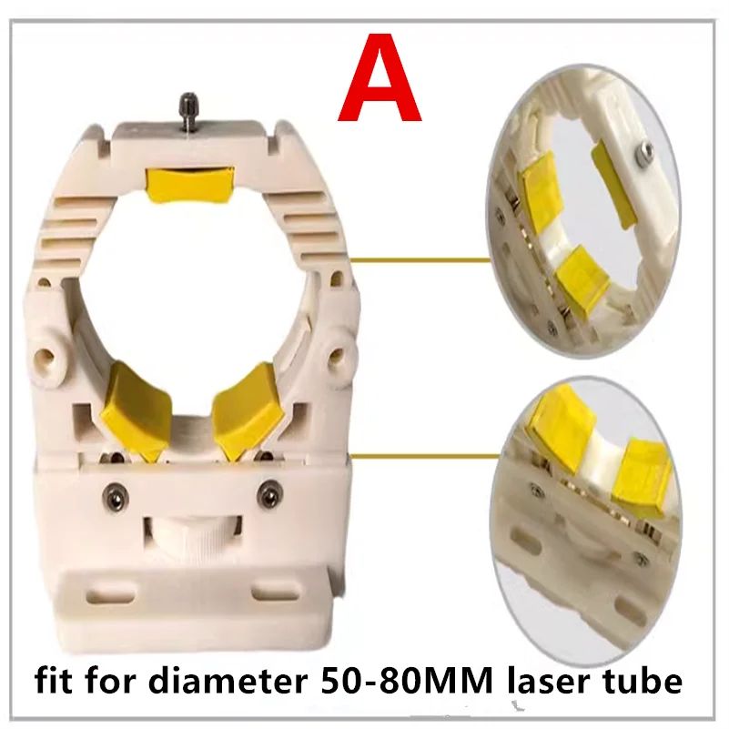 CO2 Laser Tube Support Laser Cutter Carving Machine Lasercutter BRACKET FOR DIAMETER 60-130MM