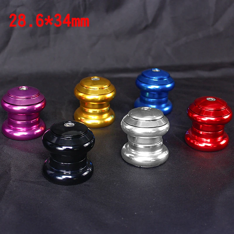 

Dead flying bicycle bearing bowl set 34mm aluminum alloy external bearing head bowl 28.6mm mountain highway Bicycle Headset