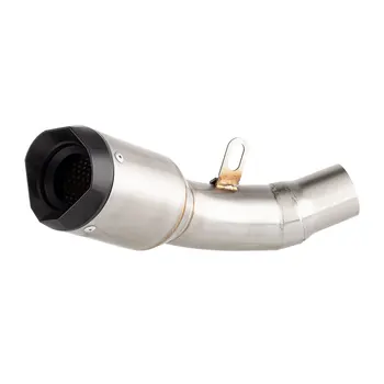 Motorcycle exhaust muffler for kawasaki NINJA ZX-6R 2009-2020 ZX-6R 636 2013-2020 zx6r exhaust 636 muffler zx-6r mid-pipe