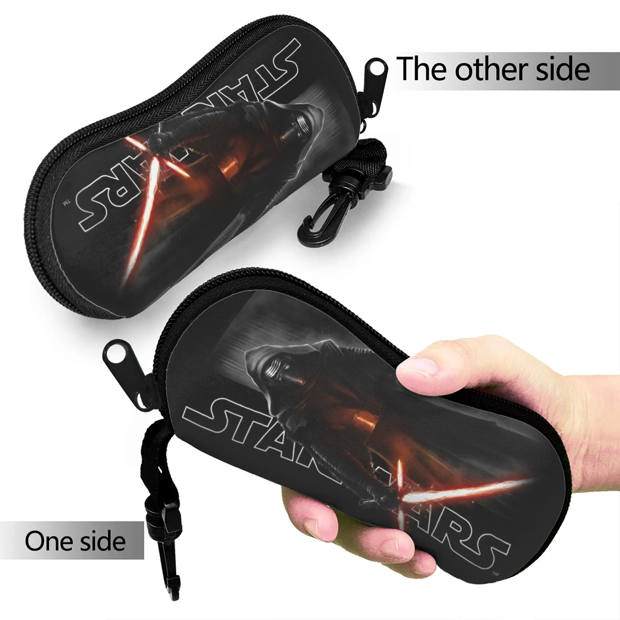 S-Stars Unisex Anti-Fall Glasses Case – Yodas Mandalorian Design Eyewear Gift Box
