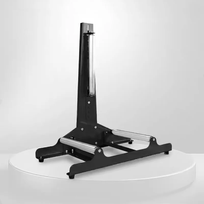 Tire Cleaning Bracket Rim Cleaning and Placement Bracket Roller-Type Tool with Rolling Function Tire Crystal Coating