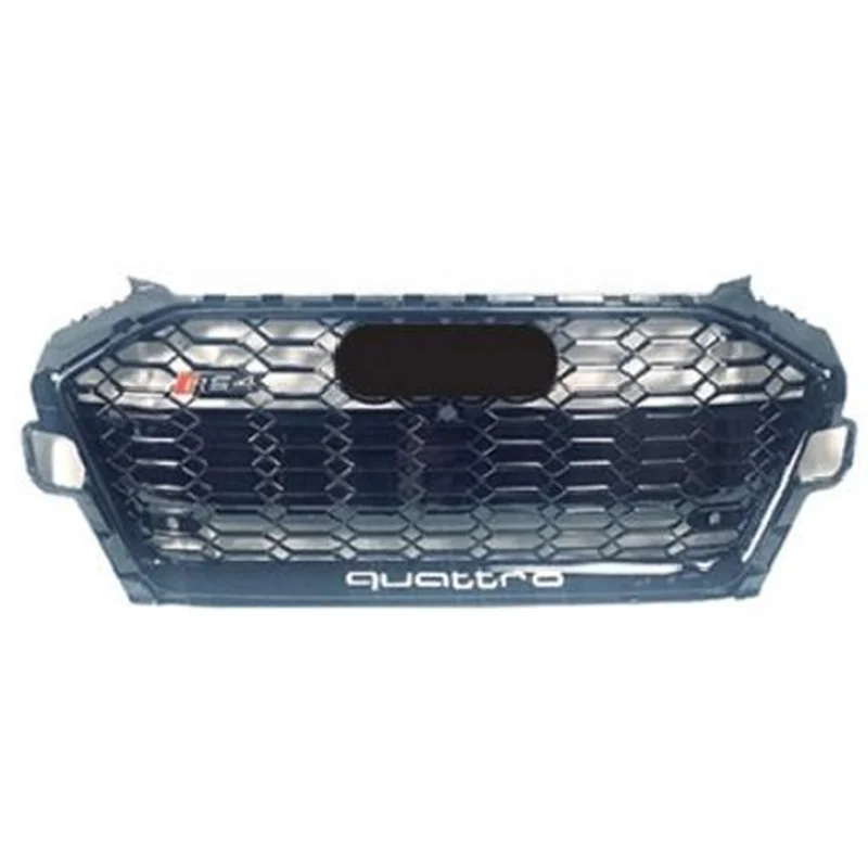 

For Audis A4 front bumper grille black sport upgrade RS4 style 2021 2022 2023