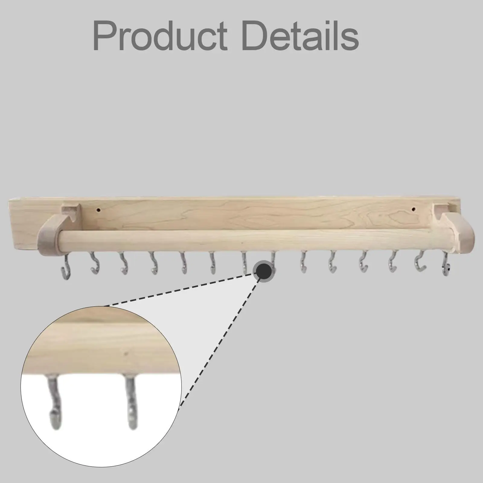 필라테스 스프링 키퍼 랙 장비 운동기구 하드웨어 메이플 우드 필라테스 베드 부품 액세서리 수리 보관 랙 정리대