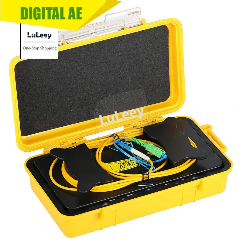 Sc Apc Single Mode 2000M Otdr Fiber Optical Tester Lc Upc Interface Test Extender Fiber Jumper Otdr Lanuch Test Cable Box