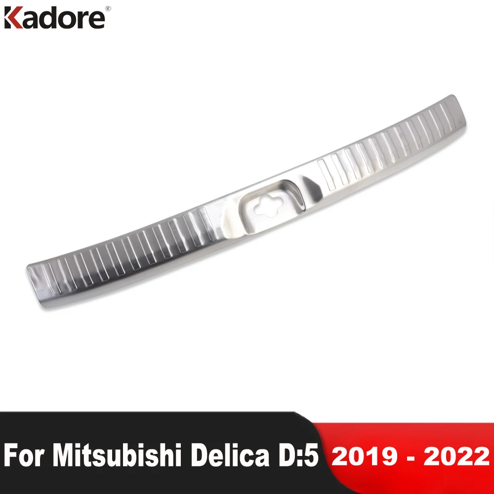 

Стальная накладка на задний бампер автомобиля для Mitsubishi Delica D:5 2019 2020 2021 2022