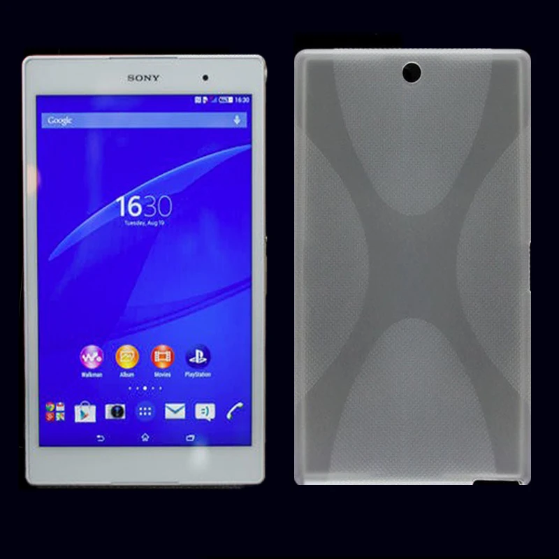 plein Egoïsme Kwelling X line Soft TPU Case Gel Back Cover For Sony Xperia Z3 8.0 Tab Tablet  Compact SGP621 SGP641