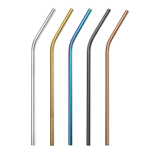 Reusable straws, Metal straws