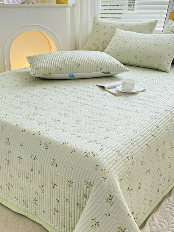 double-layer-yarn-cotton-and-linen-bed-cover-three-piece-set-non-slip-thickened-quilted-bed-sheet-tatami-kang-cover-four-seasons