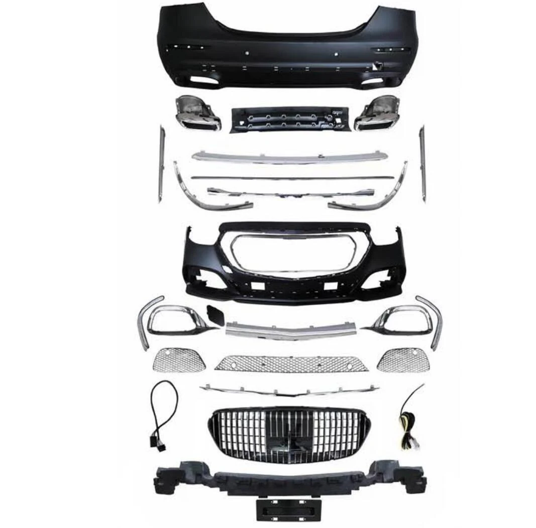 

Auto Bodykit Full Body Kit Set Upgrade Facelift For Mercedes W213 E Class E350 E300 E260 E200 Car Bumpers