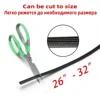 2pcs Car Wiper Rubber Strip Filler Suitable For 6mm Frameless Wiper Blades Car Parts 26"-32"Can Cut Wiper Rubber Strip 6
