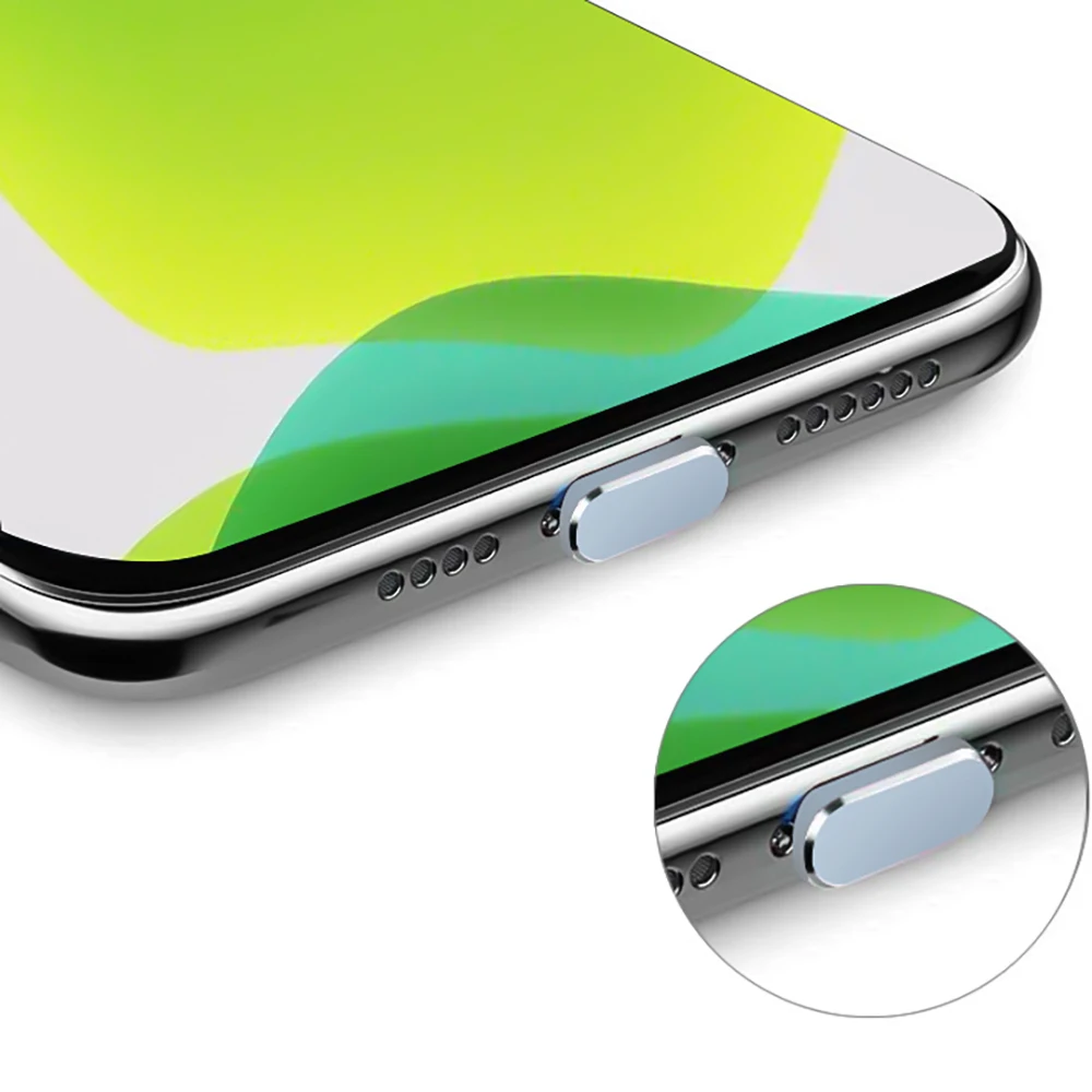 Metal Dust Plug For Iphone 14 13 12 Pro Protective Charging Port For Ios Anti Dust Proof Cover Cap For Apple Ipad Lighting Port