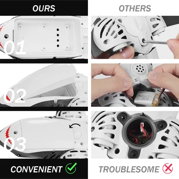 Remote Control Shark Pool Toys for Kids Age 8-12,2.4Ghz Waterproof RC Boat,Toy Shark with Light for 60 Mins Play,Toy Accessories 5