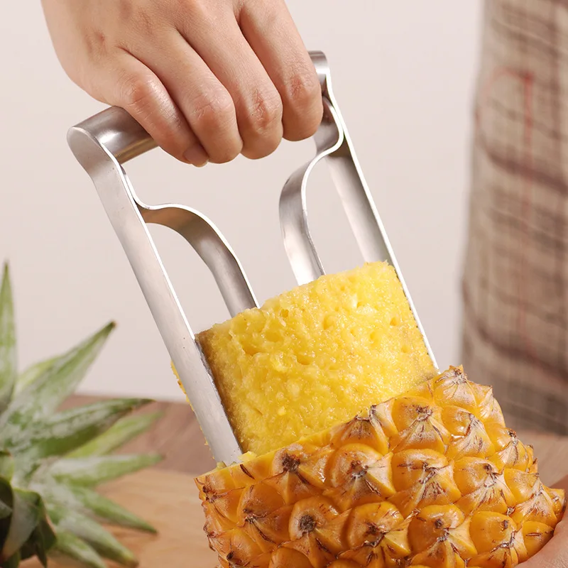 

Fruit Pineapple Corer Slicers Peeler Cutter Kitchen Easy Tool Stainless Steel or Plastic High Quality Gadget Cutting Items