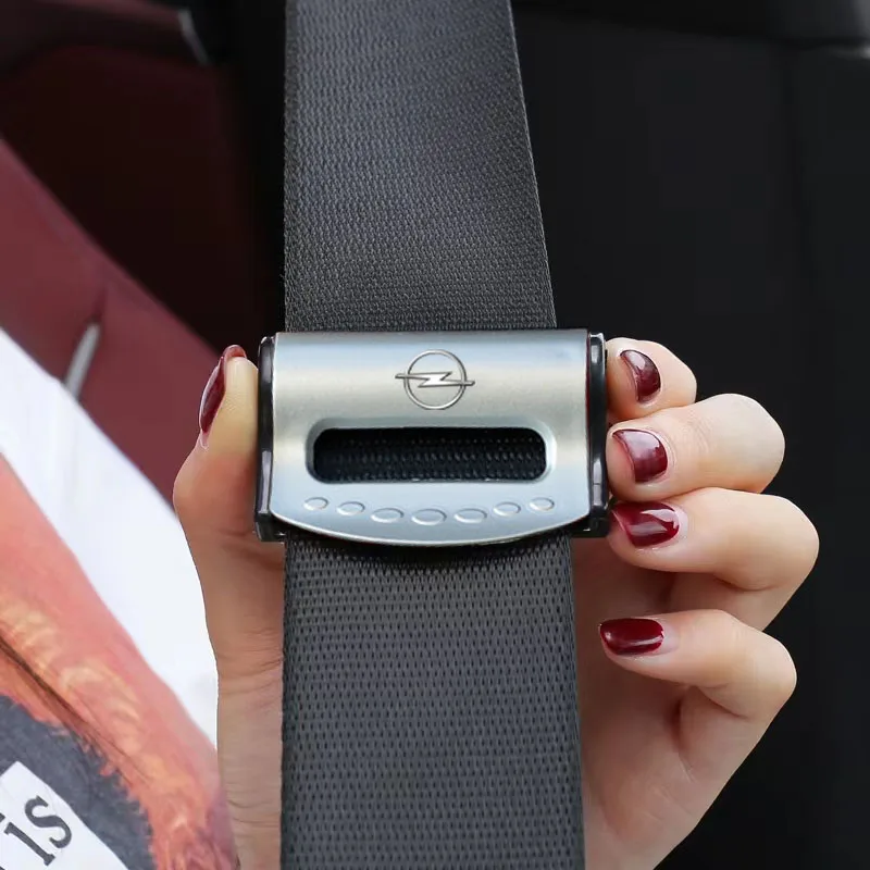Cinturones De Seguridad Con Logotipo De Coche, Clips De Plástico Ajustables Para Opel Astra Insignia Corsa Zafira Meriva Mokka Vivaro Vectra Antara Am